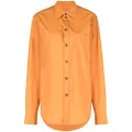 Nanushka long-sleeve button-fastening shirt - Orange
