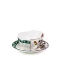 Seletti Hybrid Isidora teacup with saucer - White
