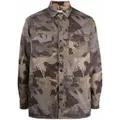 ETRO camouflage-pattern button-fastening shirt - Green