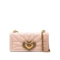 Dolce & Gabbana medium Devotion quilted crossbody bag - Pink