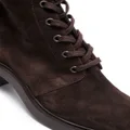 Gianvito Rossi Foster 45mm suede lace-up boots - Brown