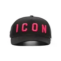 Dsquared2 Icon-embroidered baseball cap - Black