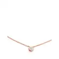 Monica Vinader Diamond-essential necklace - Pink