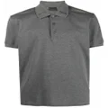 Billionaire logo-embroidered polo shirt - Grey