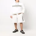 Missoni logo-print shorts - White
