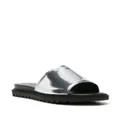 Onitsuka Tiger Slider-S metallic sandals - Silver