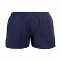 MSGM logo-print drawstring swim shorts - Blue