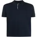 Paul & Shark logo-print short-sleeved polo shirt - Blue