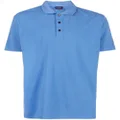 Paul & Shark logo-patch sleeve polo shirt - Blue