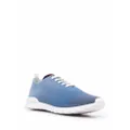Kiton logo embroidered-tongue sneakers - Blue