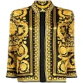 Versace Barocco silk shirt - Black