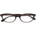 Oliver Peoples Gwinn round-frame sunglasses - Red