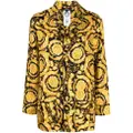 Versace Barocco-print pajama top - Yellow