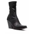 Stella McCartney Cowboy Stretch 95mm boots - Black