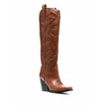 Stella McCartney Cowboy Cloudy knee-high boots - Brown