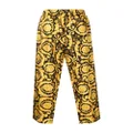 Versace Barocco silk pajama bottoms - Yellow