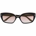 TOM FORD Eyewear oversized-frame sunglasses - Black