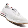 Thom Browne low-top panelled sneakers - White