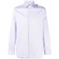 Zegna long-sleeve cotton shirt - White