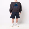Missoni knitted-pocket cargo shorts - Blue