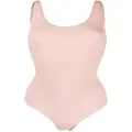 Wolford fine-ribbed thong bodysuit - Pink
