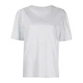 Alexander Wang logo-print cotton T-shirt - Grey