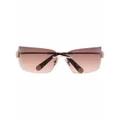 Philipp Plein Irresistible rimless sunglasses - Gold