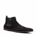 Premiata elasticated mesh ankle boots - Black