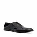 Doucal's pointed toe loafers - Black