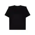 ISABEL MARANT Zelito pleated T-shirt - Black