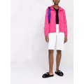 Moncler hooded zipped windbreaker - Pink