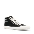 Paul Smith embroidered-logo lace-up sneakers - Black