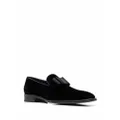 Dsquared2 Ubaldo bom-embellished velvet loafers - Black