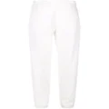 Moncler tapered cotton track pants - White