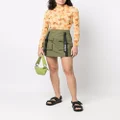 Love Moschino pocket-detail mini skirt - Green