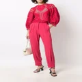 Alberta Ferretti high-waisted trousers - Pink
