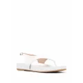 Stuart Weitzman Summer Thong open-toe sandals - White