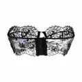 Dolce & Gabbana strapless lace bralette - Black