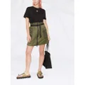 Moncler high-waisted cargo skirt - Green