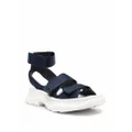 Alexander McQueen chunky touch-strap sandals - Blue