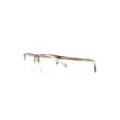 Oliver Peoples Bernardo square-frame glasses - Neutrals