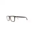 Oliver Peoples Bernardo square-frame glasses - Brown