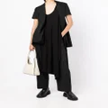 Yohji Yamamoto puffball short-sleeve blazer - Black