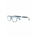 Oliver Peoples Penney square-frame glasses - Blue