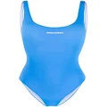 Dsquared2 logo-print swimsuit - Blue