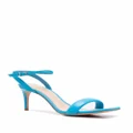 Schutz open-toe heeled leather sandals - Blue
