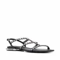 Ash Saphiro studded sandals - Black
