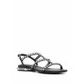 Ash Saphiro studded sandals - Black