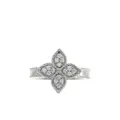 Roberto Coin 18kt white gold Princess Flower diamond ring - Silver