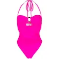 Giuseppe Di Morabito cut out-detail swimsuit - Pink